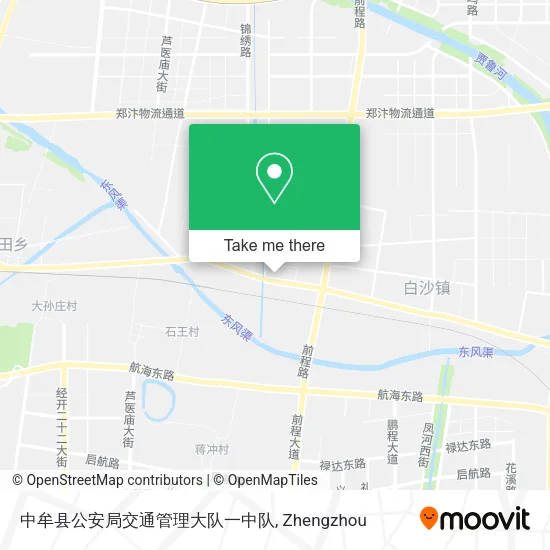 中牟县公安局交通管理大队一中队 map