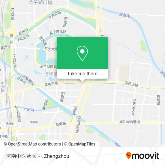 河南中医药大学 map