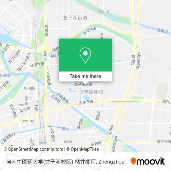 河南中医药大学(龙子湖校区)-橘井餐厅 map