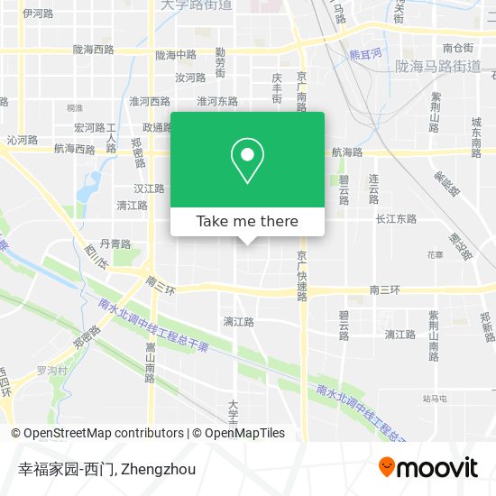 幸福家园-西门 map