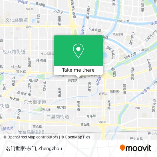 名门世家-东门 map
