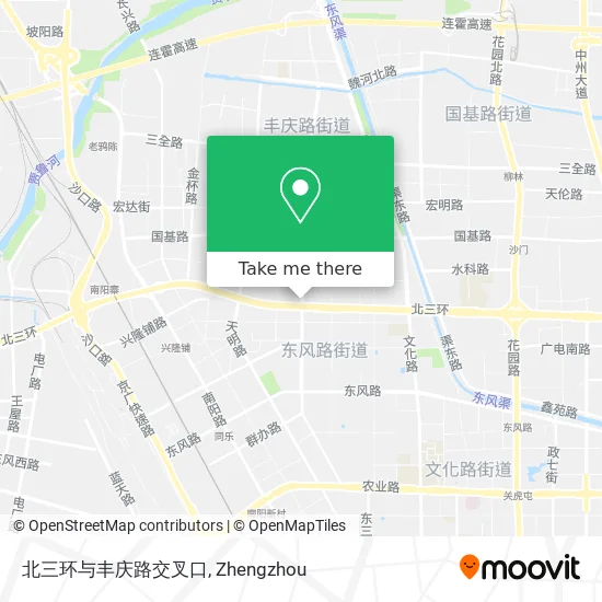 北三环与丰庆路交叉口 map