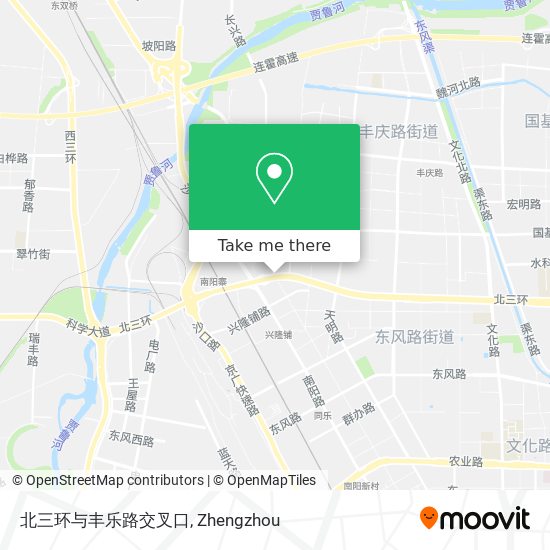 北三环与丰乐路交叉口 map