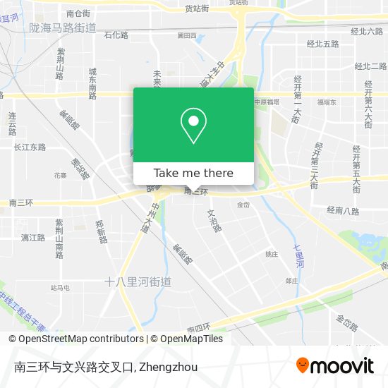 南三环与文兴路交叉口 map