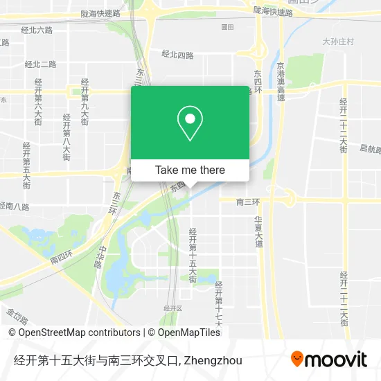 经开第十五大街与南三环交叉口 map