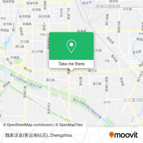 魏家凉皮(客运南站店) map
