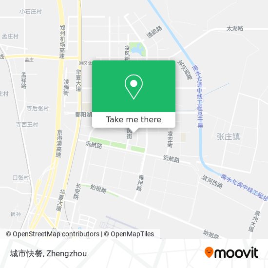 城市快餐 map