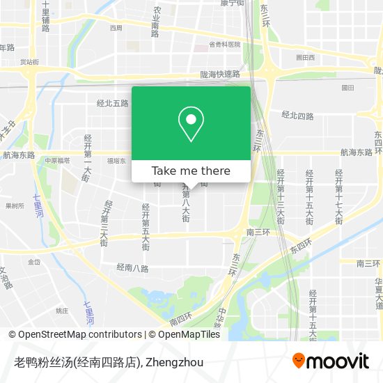 老鸭粉丝汤(经南四路店) map
