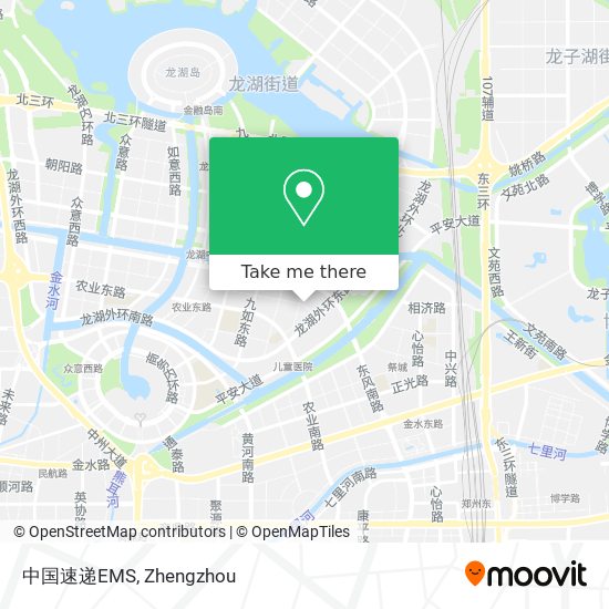 中国速递EMS map