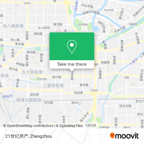 21世纪房产 map