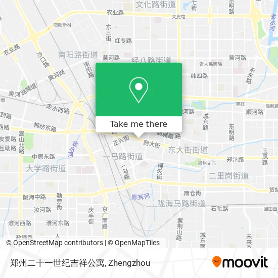 郑州二十一世纪吉祥公寓 map