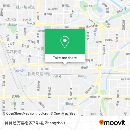 路路通万喜名家7号楼 map
