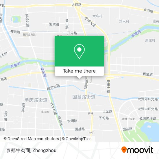 京都牛肉面 map