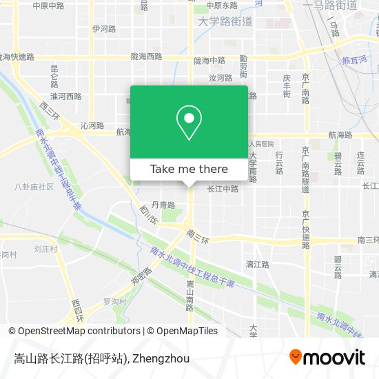 嵩山路长江路(招呼站) map