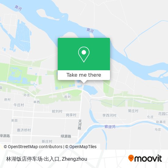 林湖饭店停车场-出入口 map