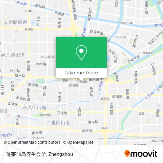 蓬莱仙岛养生会所 map