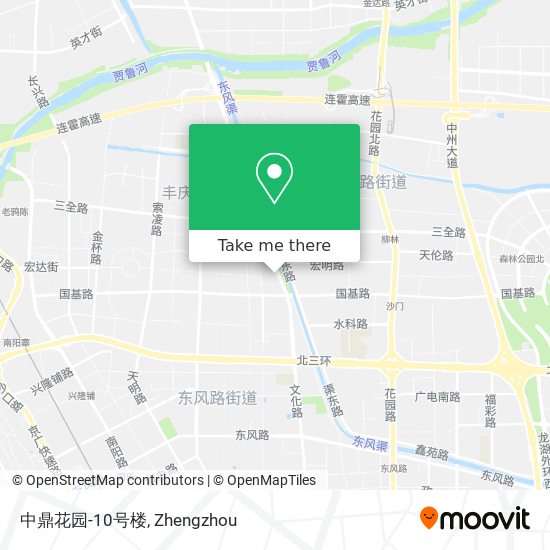中鼎花园-10号楼 map