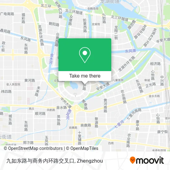 九如东路与商务内环路交叉口 map