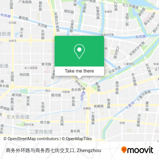 商务外环路与商务西七街交叉口 map