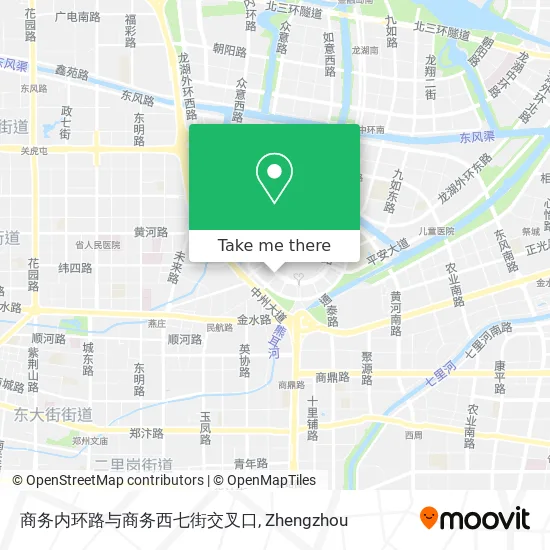 商务内环路与商务西七街交叉口 map