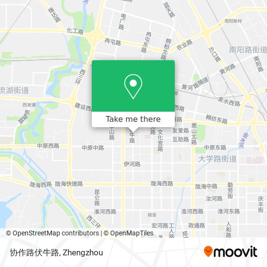 协作路伏牛路 map