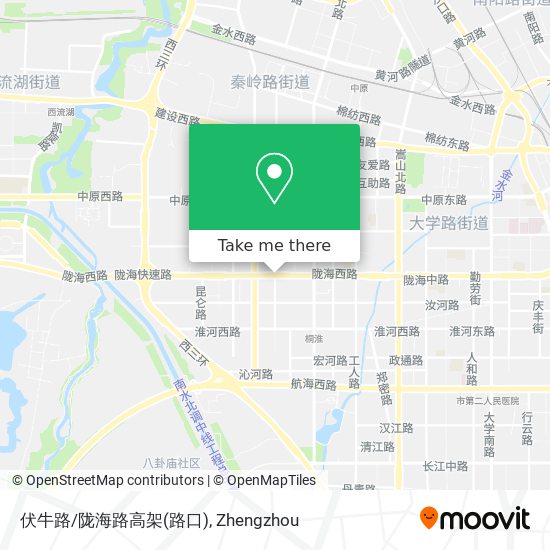 伏牛路/陇海路高架(路口) map