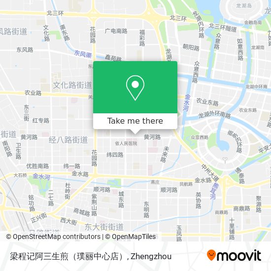 梁程记阿三生煎（璞丽中心店） map