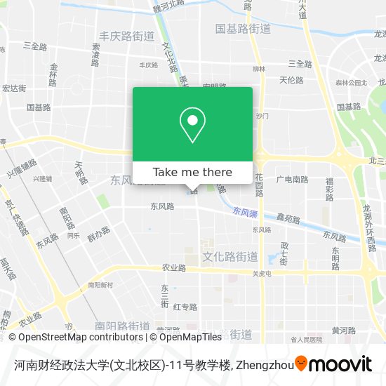 河南财经政法大学(文北校区)-11号教学楼 map