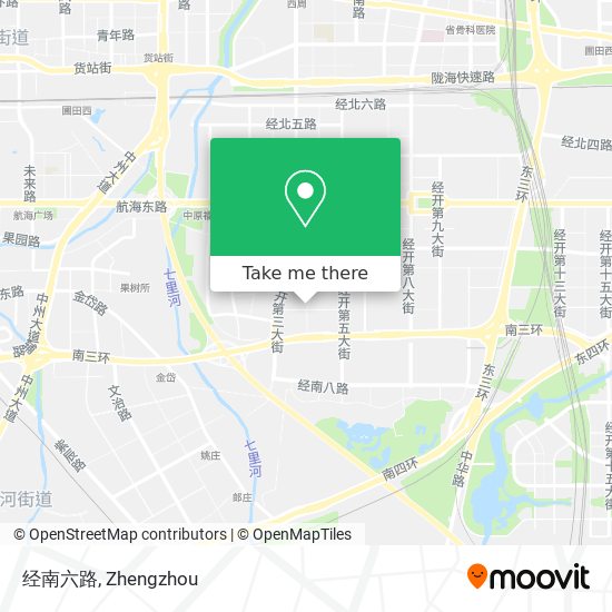 经南六路 map