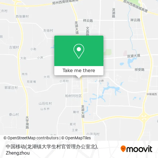 中国移动(龙湖镇大学生村官管理办公室北) map