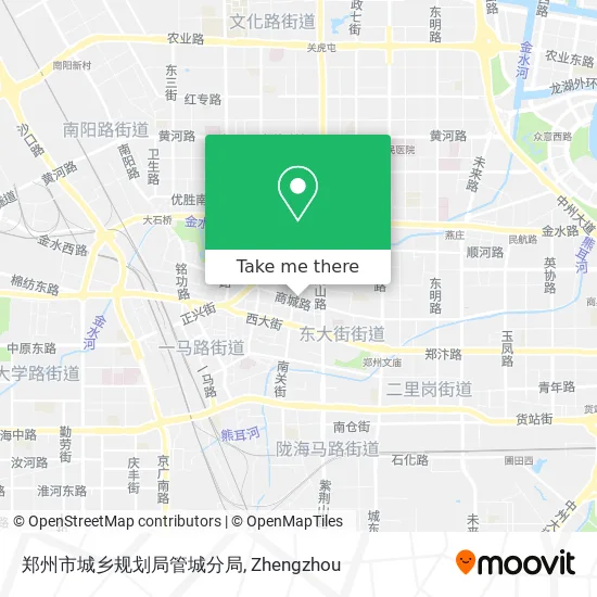 郑州市城乡规划局管城分局 map