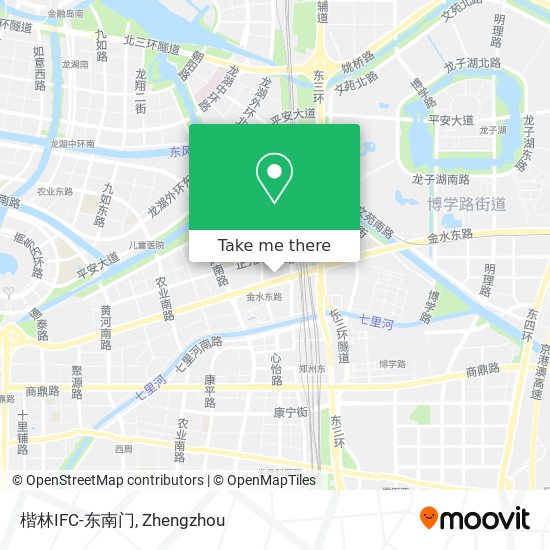 楷林IFC-东南门 map