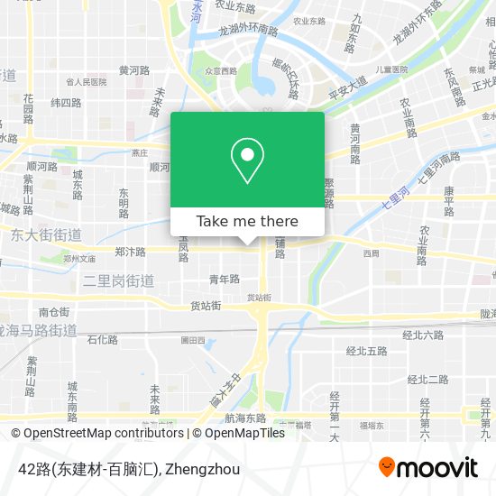 42路(东建材-百脑汇) map