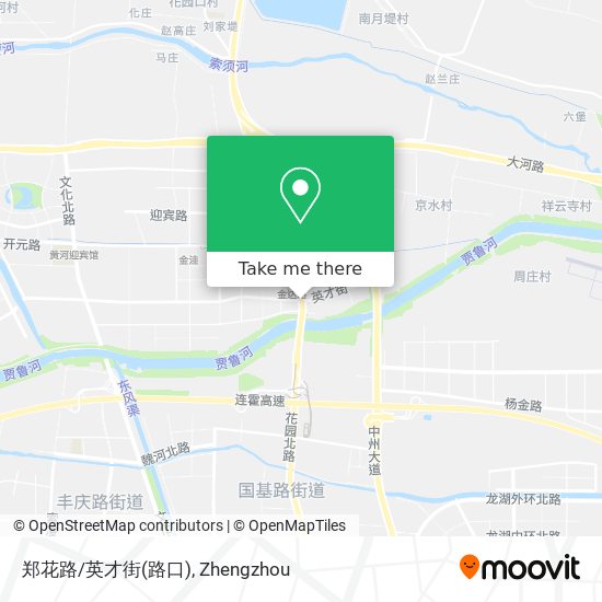 郑花路/英才街(路口) map