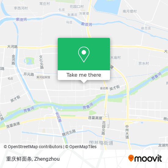 重庆鲜面条 map