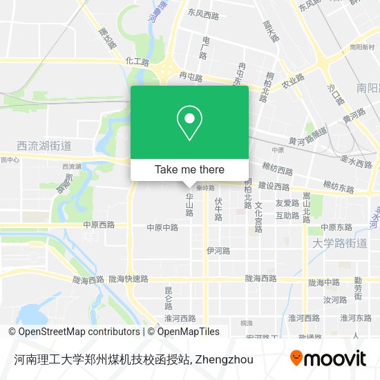 河南理工大学郑州煤机技校函授站 map