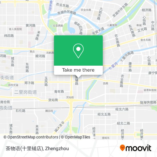 茶物语(十里铺店) map
