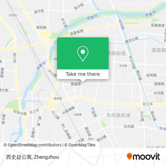 西史赵公寓 map