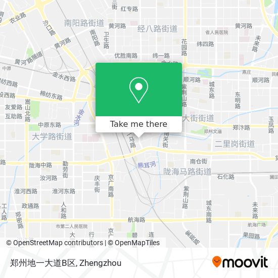 郑州地一大道B区 map