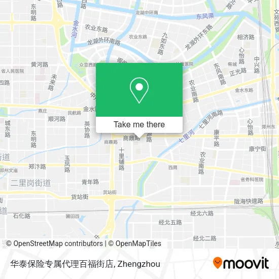 华泰保险专属代理百福街店 map