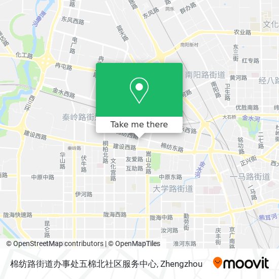 棉纺路街道办事处五棉北社区服务中心 map
