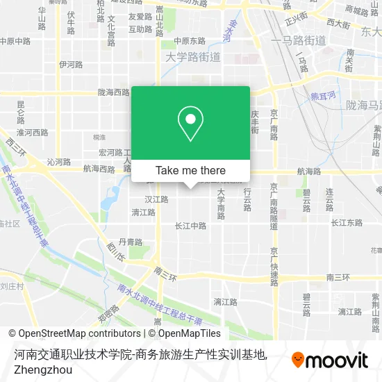 河南交通职业技术学院-商务旅游生产性实训基地 map