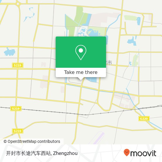 开封市长途汽车西站 map