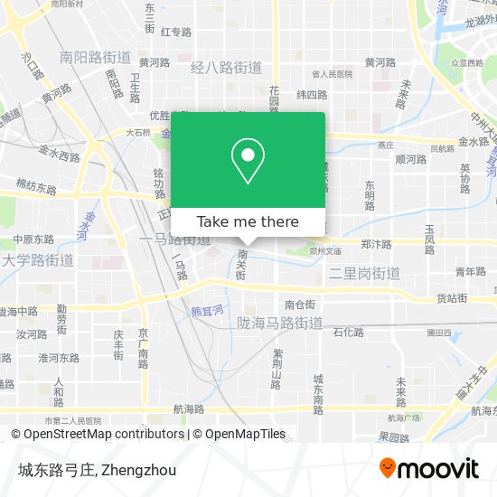 城东路弓庄 map