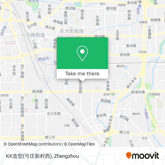 KK造型(弓庄新村西) map