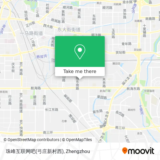 珠峰互联网吧(弓庄新村西) map