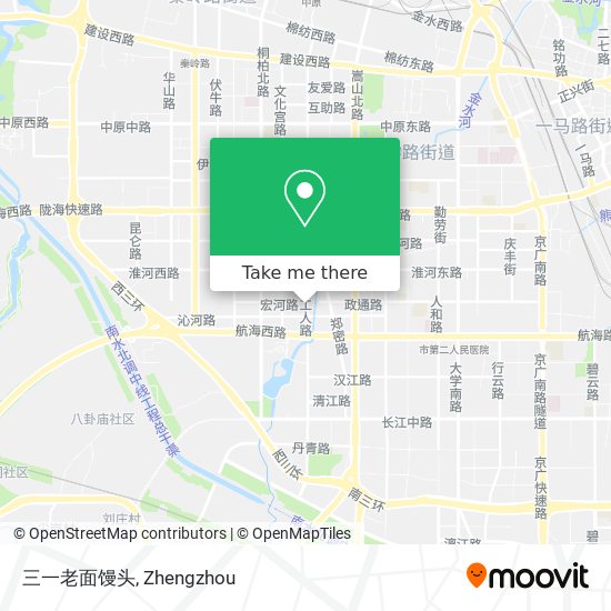 三一老面馒头 map