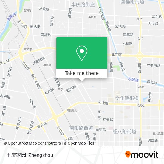 丰庆家园 map