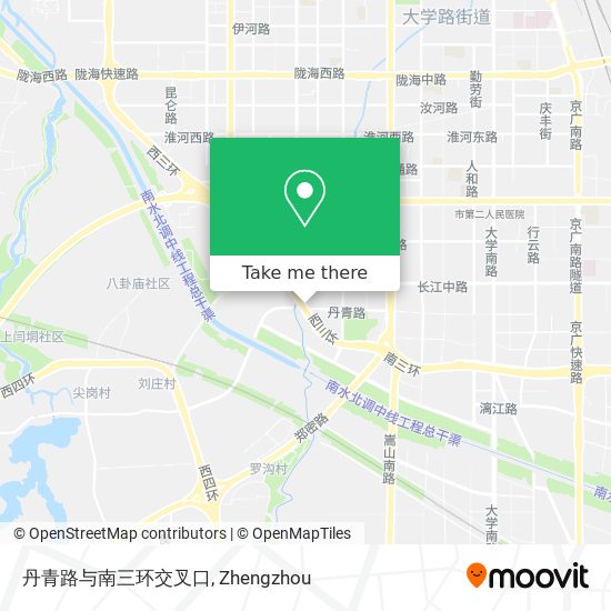 丹青路与南三环交叉口 map