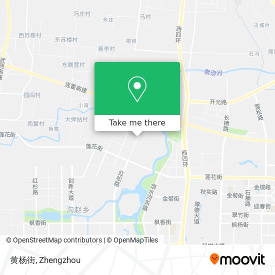 黄杨街 map